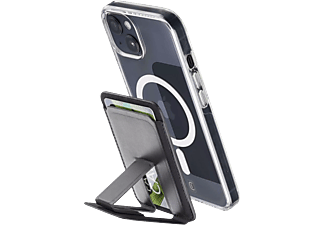 CELLULARLINE Pocket Stand Mag - Porte-carte magnétique (Noir)