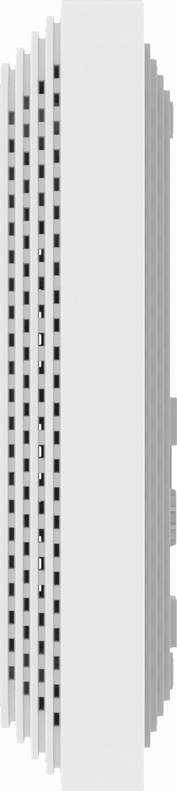 Nahaufnahme des Lenkers eines schwarz-roten Rollers.