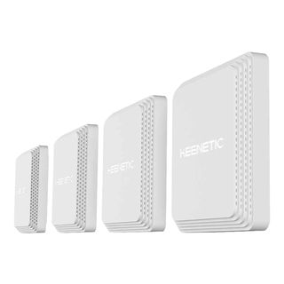 KEENETIC Confezione da 4 Voyager Pro - Mesh Wi-Fi-6 Router (Bianco)