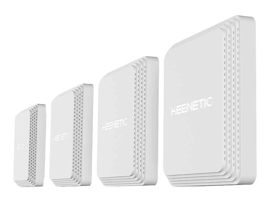 KEENETIC Voyager Pro 4-Pack - Router Wi-Fi-6 mesh (bianco)