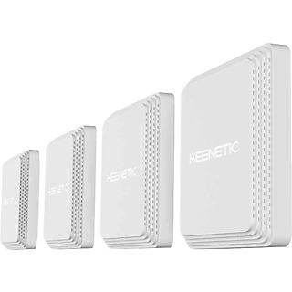 KEENETIC Confezione da 4 Voyager Pro - Mesh Wi-Fi-6 Router (Bianco)