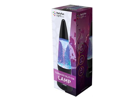 LED | PATRYFUNLIGHTS MediaMarkt Tornado Glitter Lampe Farbwechselnde