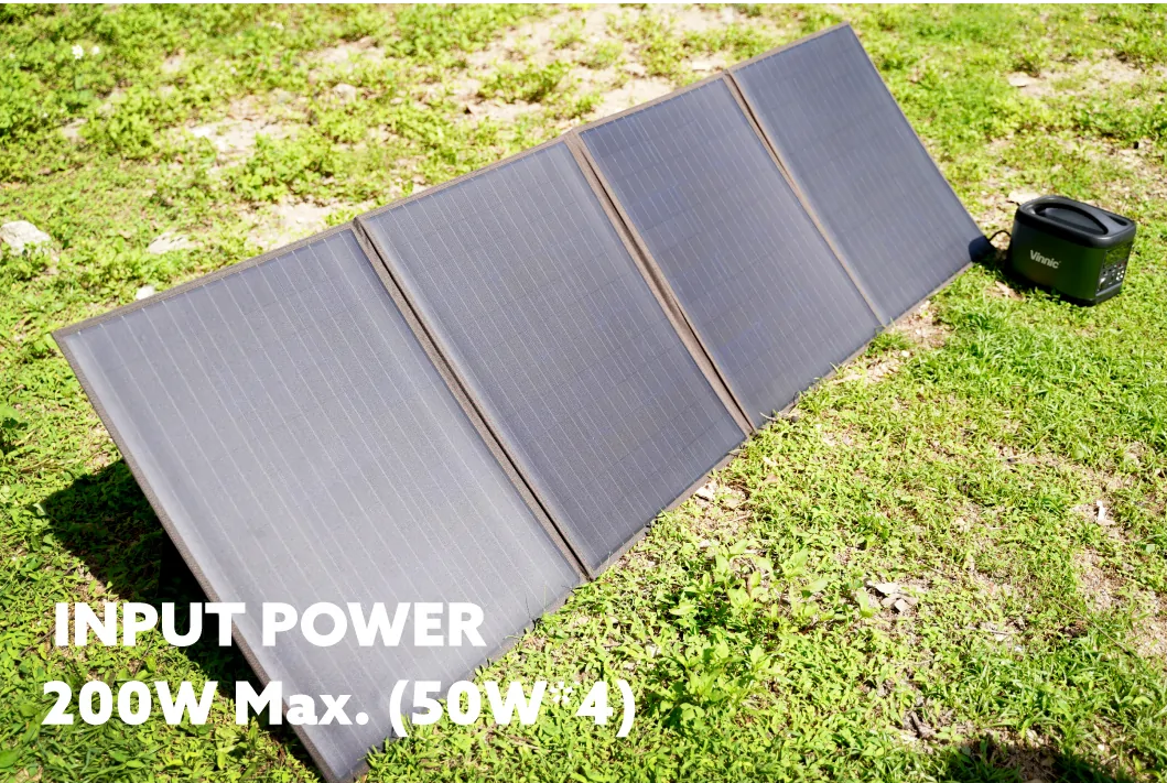 VINNIC SP200W - Panneau solaire (Noir)