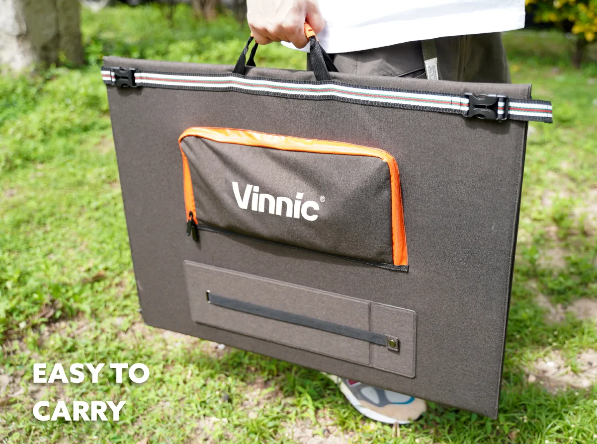 VINNIC SP200W - Panneau solaire (Noir)