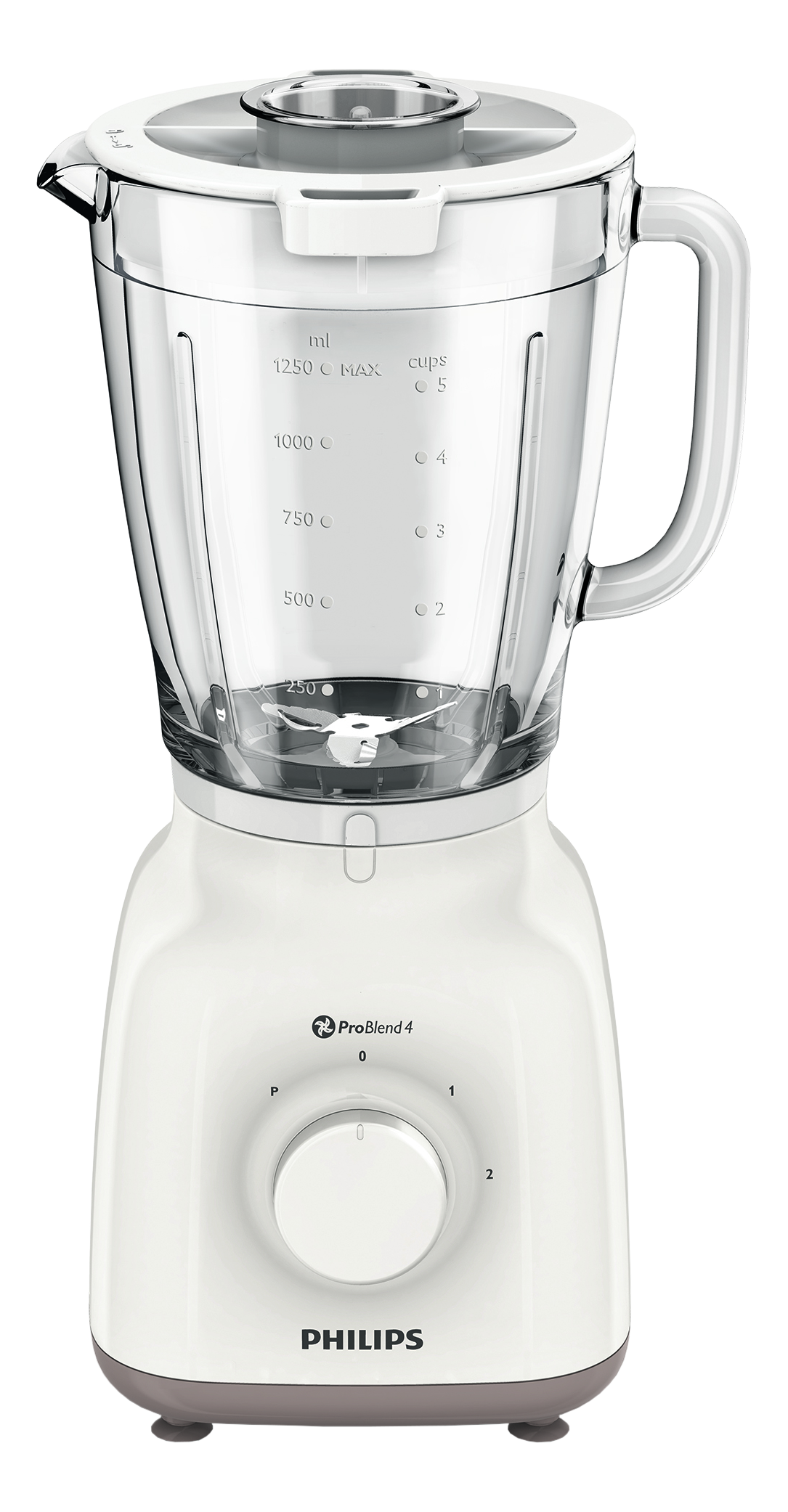 PHILIPS HR2105/00 - mixeur (Blanc/beige)