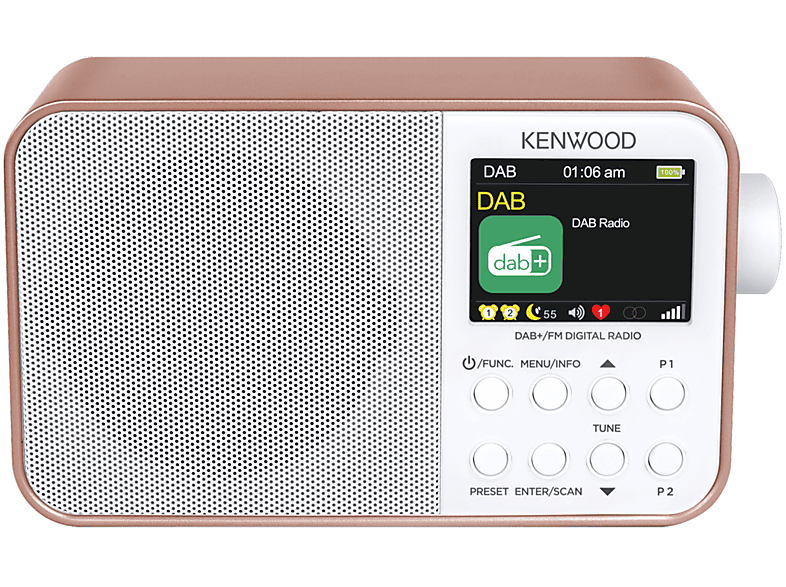 Oregon Scientific Radiosveglia digitale Radio FM Orologio Sveglia  Temperatura funzione Proiezione Porta ricarica USB - RRA320PNX