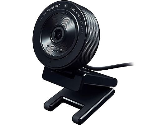 Webcam - Razer Kiyo X, 82 °, 2.1 megapíxeles, 1080p a 30 FPS, Micrófono, USB 2.0,  Full HD, Negro