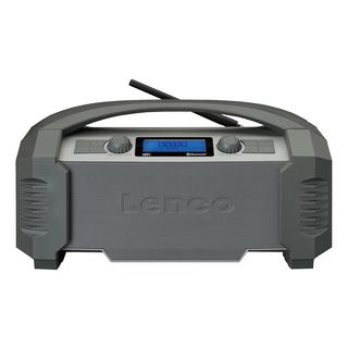 LENCO ODR-150GY - Digitalradio (DAB, DAB+, FM, Grau)