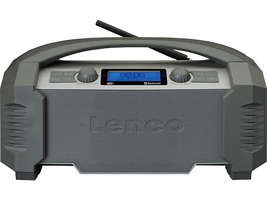 LENCO ODR-150GY - Digitalradio (DAB, DAB+, FM, Gris)