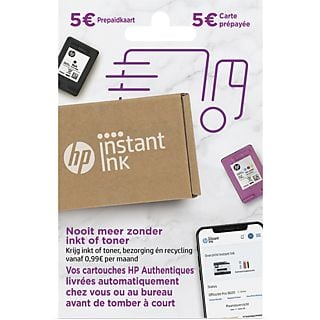 HP INSTANT INK 5,- PREPAID KAART
