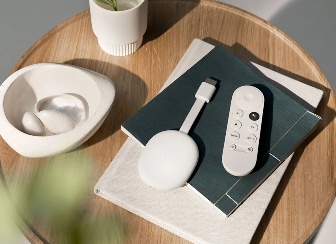 GOOGLE Chromecast mit Google TV | Chromecast (Schnee) | MediaMarkt