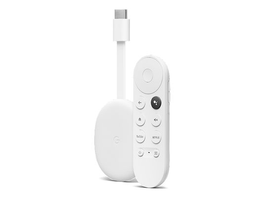 GOOGLE Chromecast avec Google TV - Chromecast (Neige)