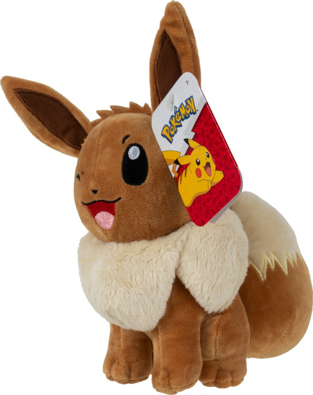 BOTI Pokémon - Evoli - Peluche (Marron / crème / noir)