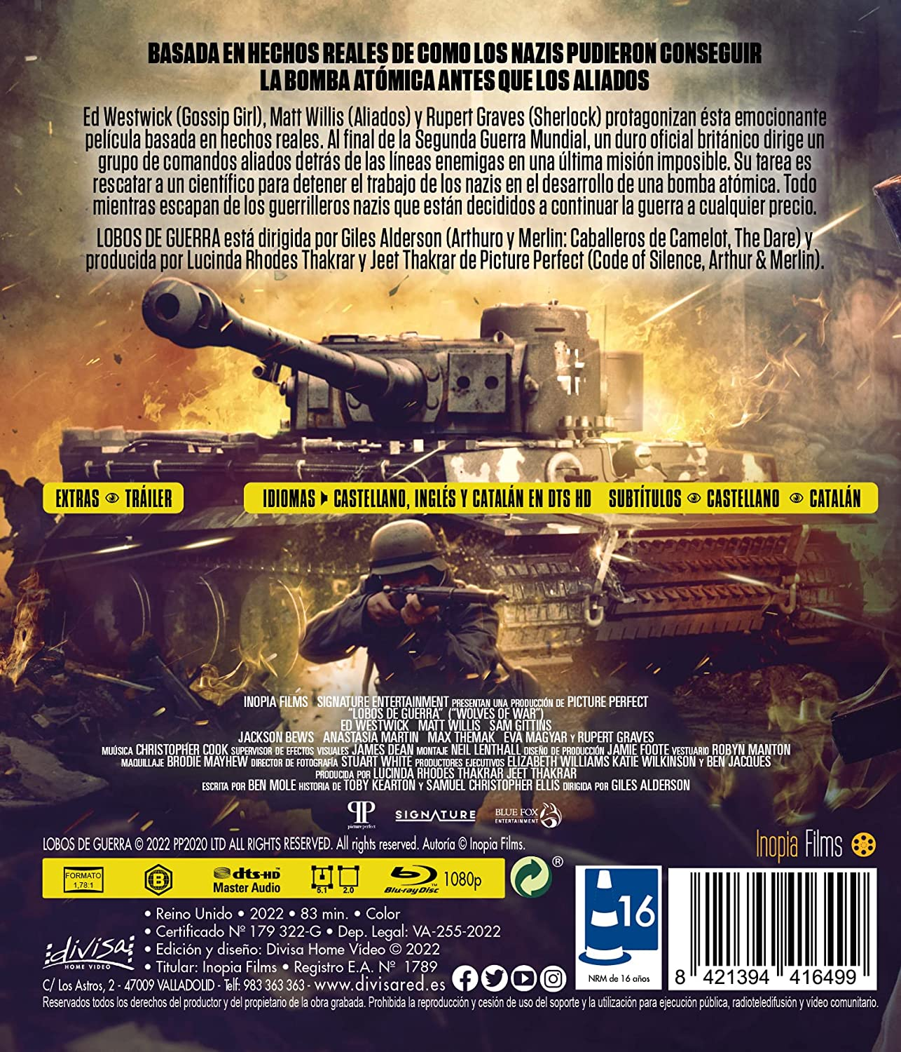 Lobos de guerra - Blu-ray