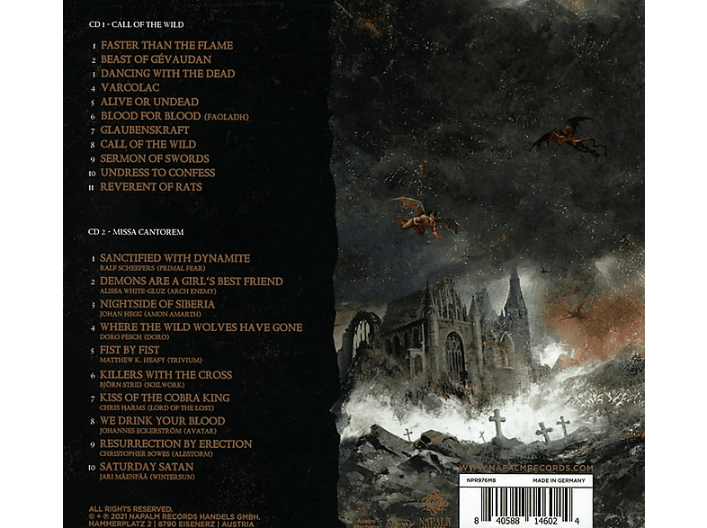 Thumbnail - Powerwolf - Call Of The Wild (2CD Mediabook) (CD)