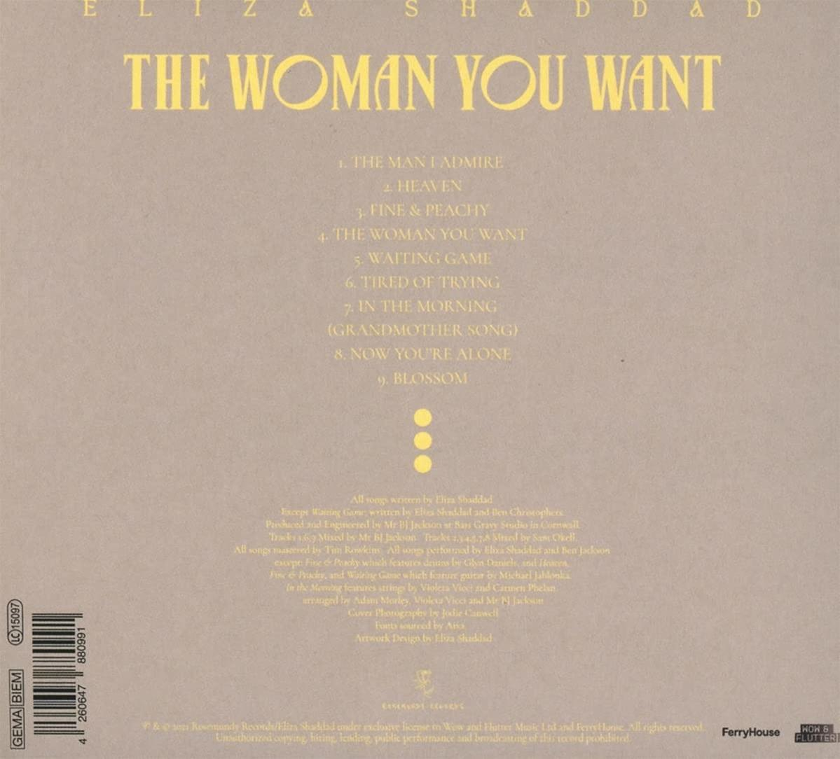 - You Want (CD) Shaddad The Eliza - Woman