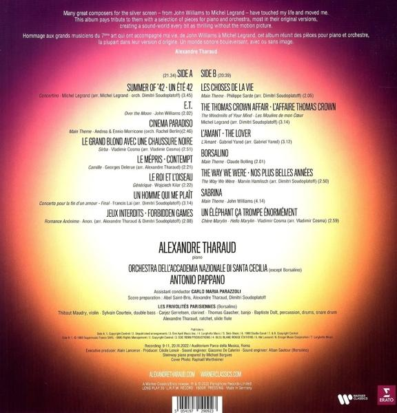 Albumcover mit Text. Es listet Songs und Credits auf.