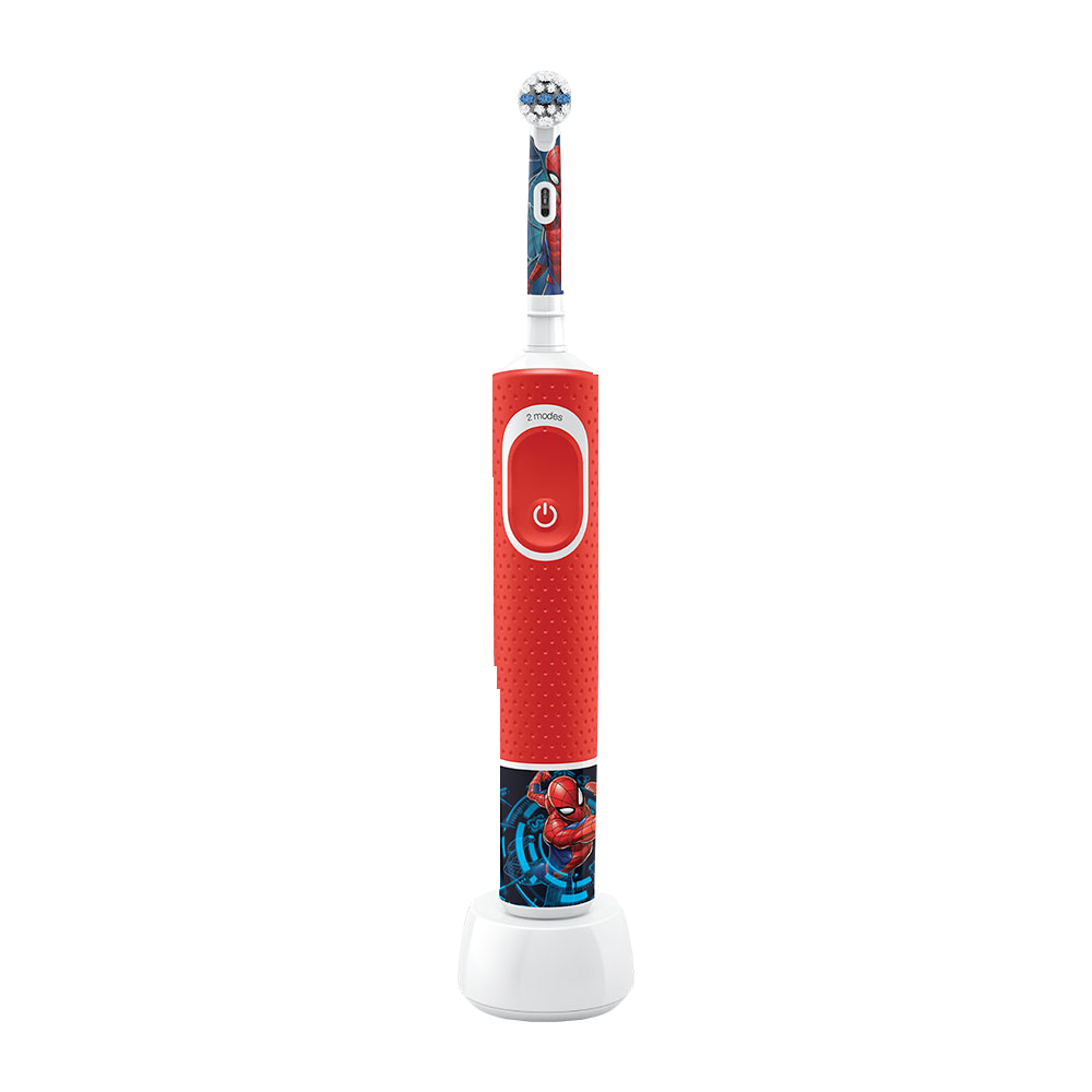 Vitality D100 Spiderman Elektrikli Diş Fırçası Kırmızı