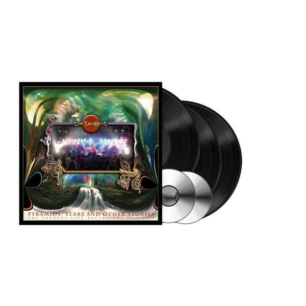 Albumcover mit Bandnamen 'the tangent', Artwork und Vinylplatten und CDs.