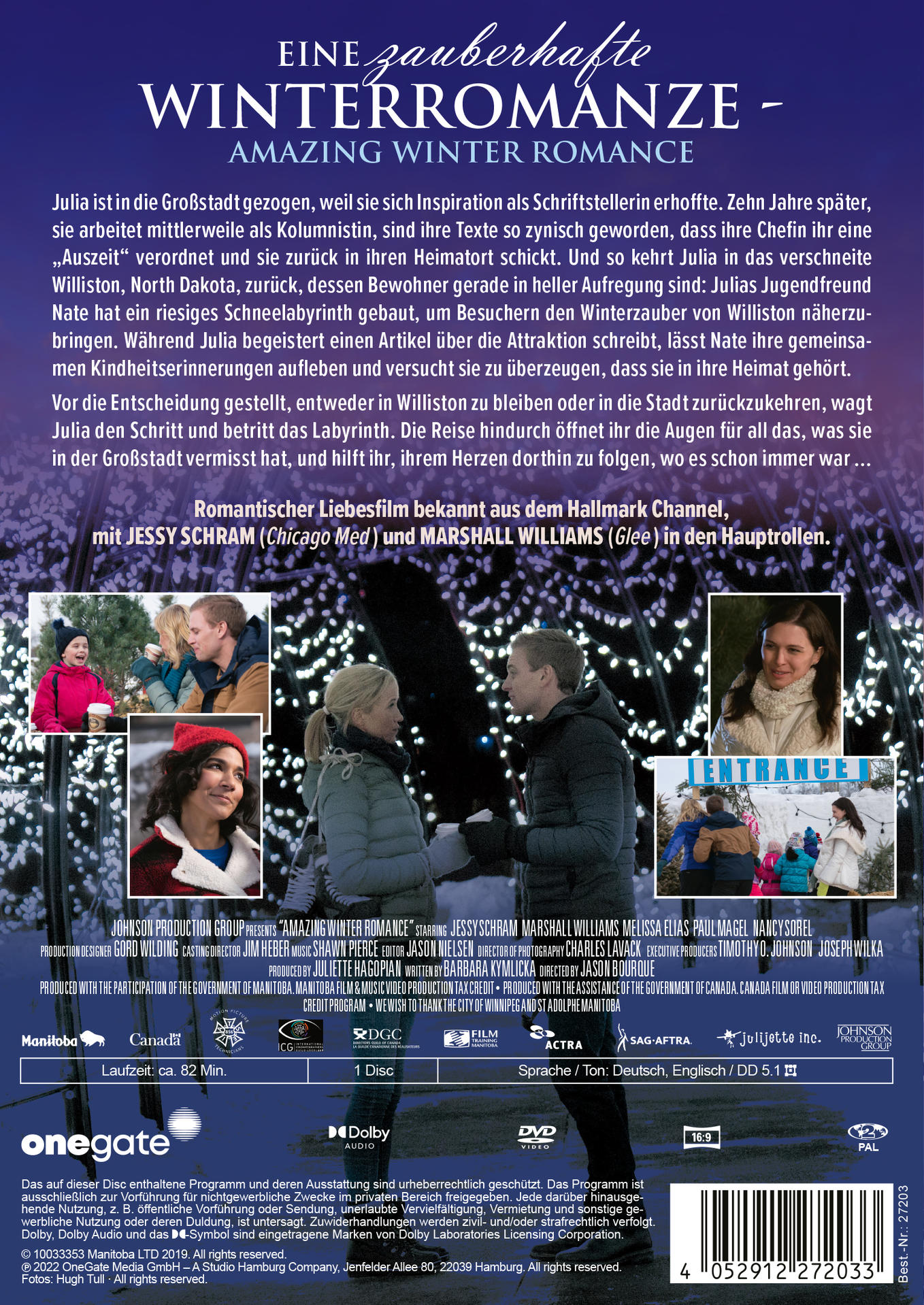 DVD-Cover: Film mit deutschem Titel. Schauspieler sind im Werbebild des Films zu sehen.