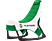 PLAYSEAT Champ NBA Edition - Boston Celtics - Gaming Stuhl (Boston Celtics)