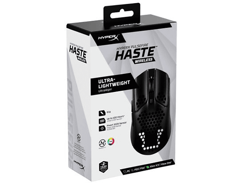 HYPERX Pulsefire Haste Kablosuz Gaming Mouse Siyah_3