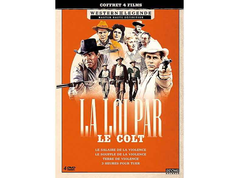 Cinebox Coffret La Loi Par Le Colt: Salaire De La Violence + Souffle Terre 3 Heures Pour Tuer - Dvd