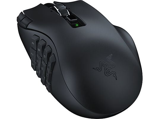RAZER Naga V2 HyperSpeed - Gaming Mouse, Kabellos, 30000 dpi, Schwarz