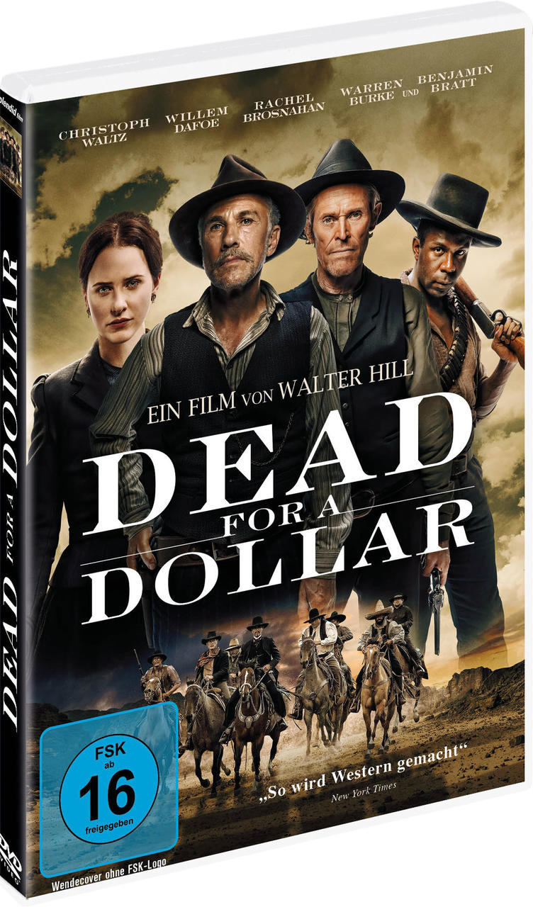 DVD-Hülle von Dead for a Dollar, Filmplakat mit Schauspielern.