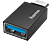 HAMA HM.200311 USB-C Fiş- USB A Soket Adaptör Siyah