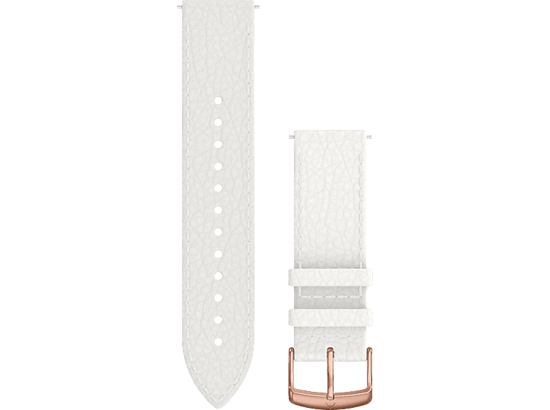 Garmin Schnellwechsel-Armband 20mm, Leder, Weiß