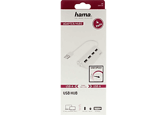 HAMA HM.200120 4 Ports USB 2.0 480 Mbit/s USB Hub Beyaz_1