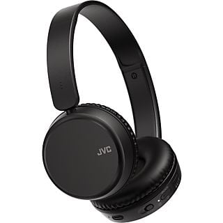 Auriculares inalámbricos - JVC HAS36WBU, Diadema, Bluetooth 5.2, Autonomía 35 h, Micrófono, Negro