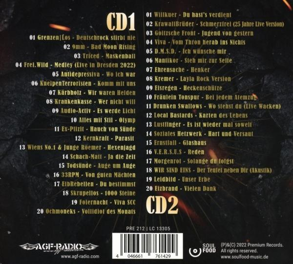 VARIOUS - AGF-RADIO - 15 Jahre Jubiläums-Sampler  - (CD)