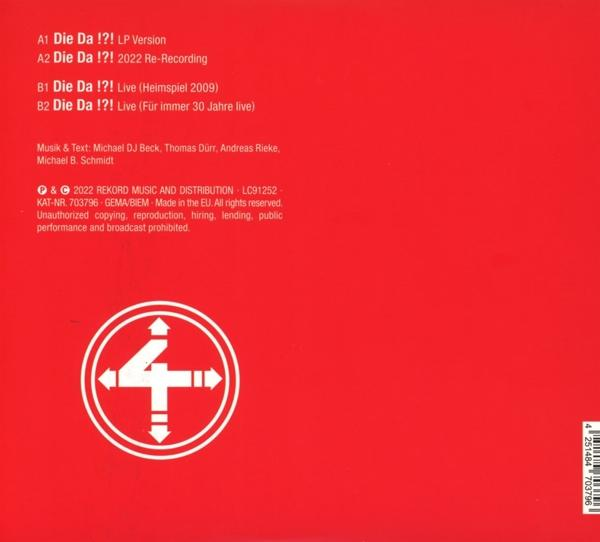 Die Fantastischen Vier - Die Da?!? (2022) (Maxi-CD)  - (Maxi Single CD)