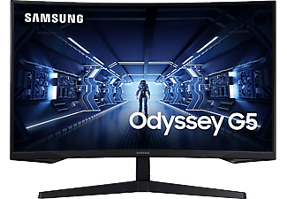 SAMSUNG Gaming monitor Odyssey G5-G55T 32" 144Hz WQHD Curved (LC32G55TQBUXEN)
