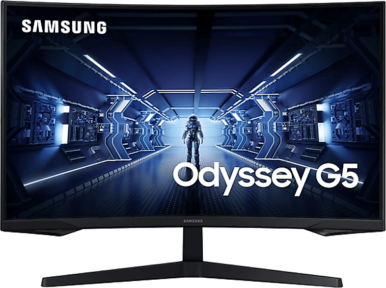 Samsung Gaming Monitor Odyssey G5-g55t 27" 144hz Wqhd Curved (lc27g55tqbuxen)