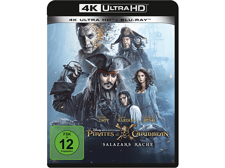 Fluch der Karibik 5 Salazars Rache 4K Ultra HD Bluray + Bluray online kaufen MediaMarkt