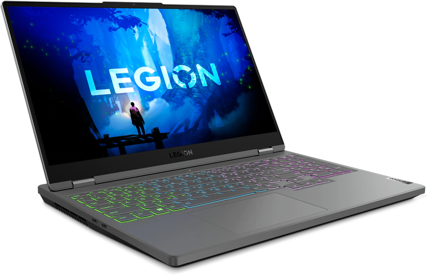 LENOVO Legion 5 15IAH7H 82RB00HGHV Szürke Gamer laptop (15,6" FHD/Core i5/16GB/512 GB SSD/RTX3060 6GB/NoOS)