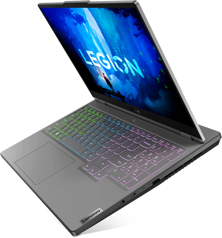 LENOVO Legion 5 15IAH7H 82RB00HGHV Szürke Gamer laptop (15,6" FHD/Core i5/16GB/512 GB SSD/RTX3060 6GB/NoOS)