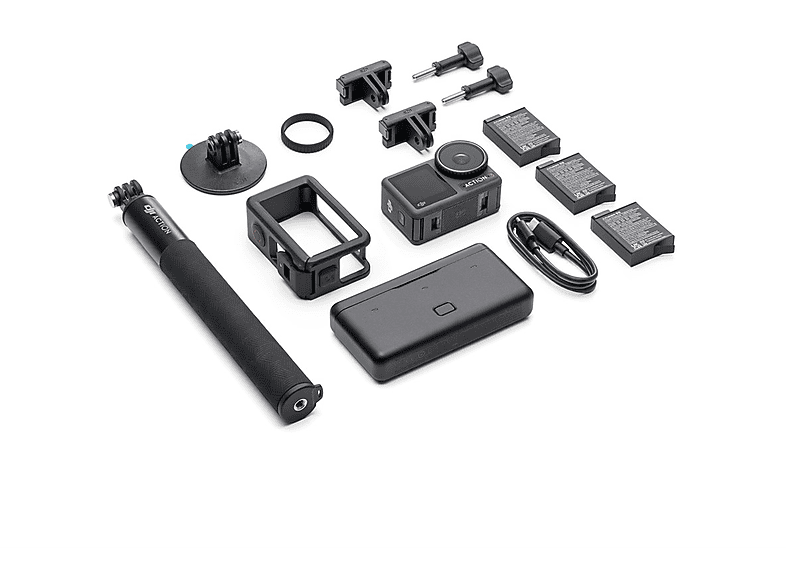 DJI Osmo Action 3 Adventure Combo Aksiyon Kamera Siyah_3