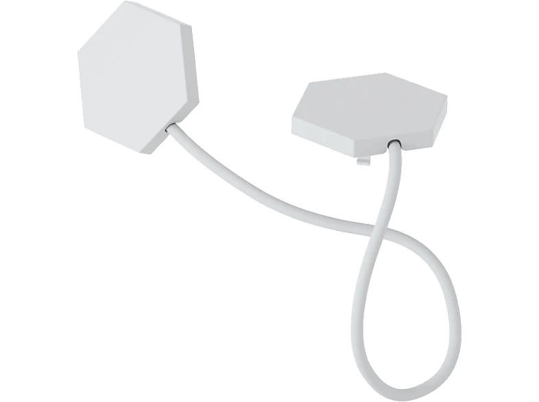 Nanoleaf Flex Connectors 3 Stück Weiß; Steckverbindungskabel