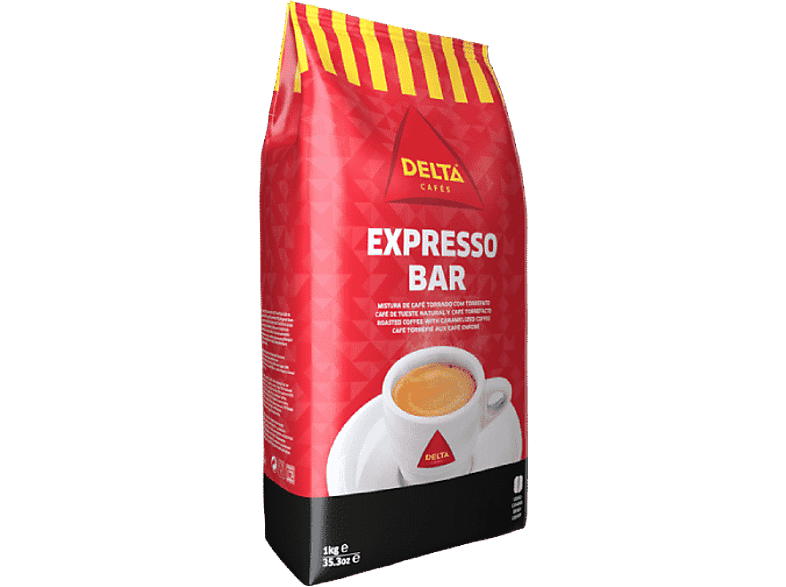 Café en grano  Delta 5161001, Robusta y arábica, Intenso, Espresso