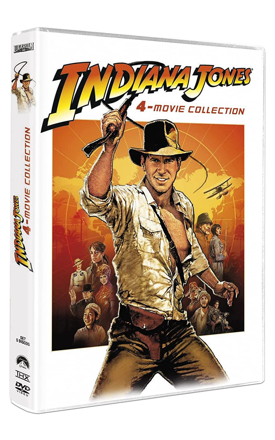 Indiana Jones Pack 14 disco extras dvd 5 4