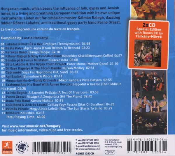 CD-borító számlistával és zenekari fotókkal.
