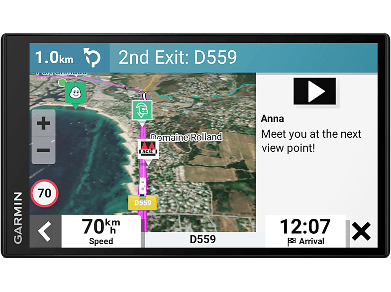 Garmin 7" GPs Camper 795 Met Live Verkeersinformatie Europa (010-02747-15)