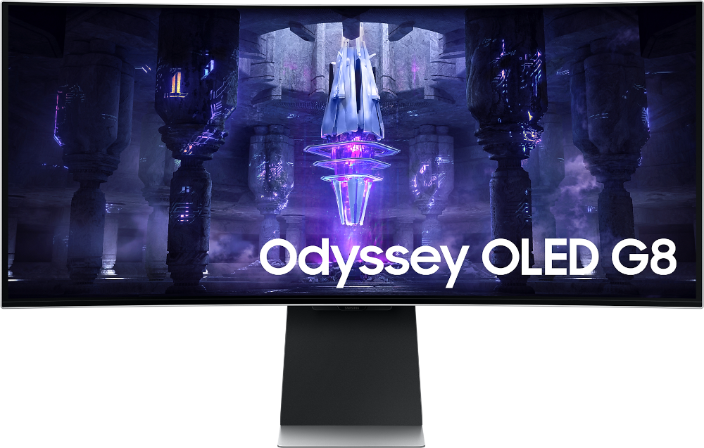 SAMSUNG Gaming monitor Odyssey G8 OLED 34" 175Hz WQHD 0.1ms Curved (LS34BG850SUXEN)