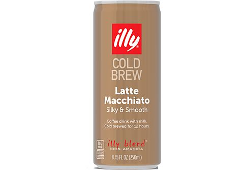 ILLY 23906 Latte Macchiato, Cold Brew Kaffee, 1x 250ml (in Dose)