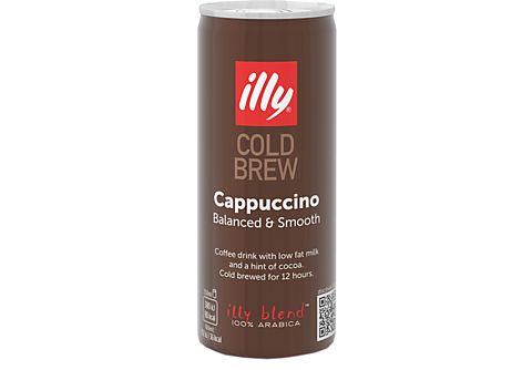 ILLY 23907 Cappuccino, Cold Brew Kaffee, 1x 250ml (in Dose)