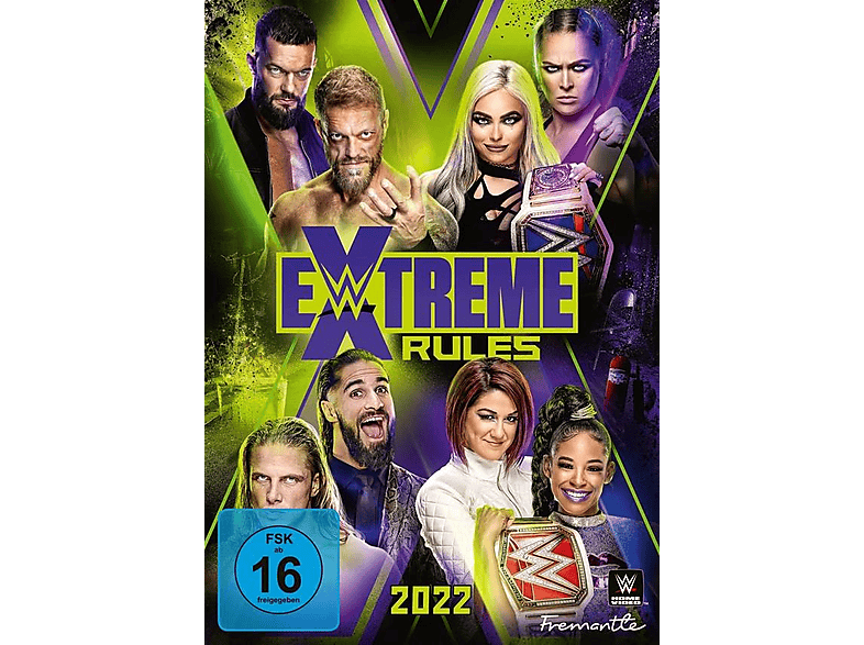 Rules DVD Extreme 2022 Wwe: